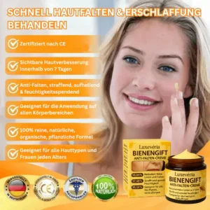 Luxevéria Bienengift anti Falten Creme