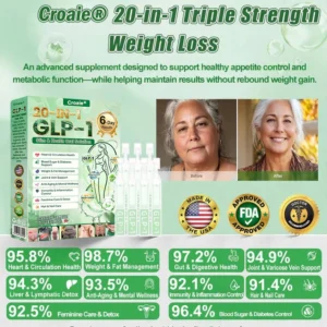 Croaie GLP-1 20-in-1 Oral Solution supports image Croaie GLP-1 20-in-1 Oral Solution supports