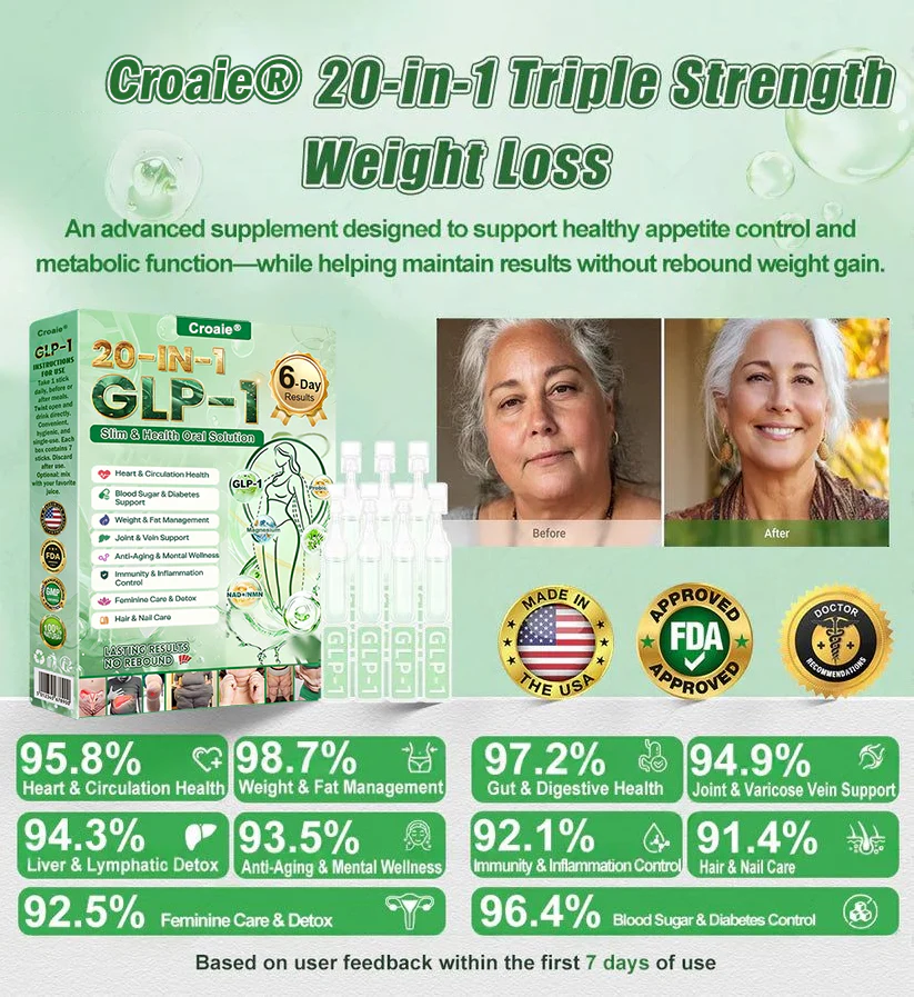 Croaie GLP-1 20-in-1 Oral Solution supports image Croaie GLP-1 20-in-1 Oral Solution supports - Image 13