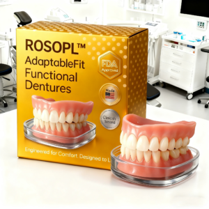 ROSOPLTM Custom Dentures for a Perfect, Confident Smile!