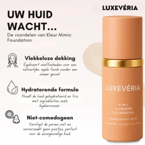 Luxevéria 4-in-1 Vloebare Foundatien