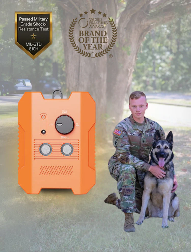"AUTOMATIC BARK SILENCER" Stops Barking Instantly