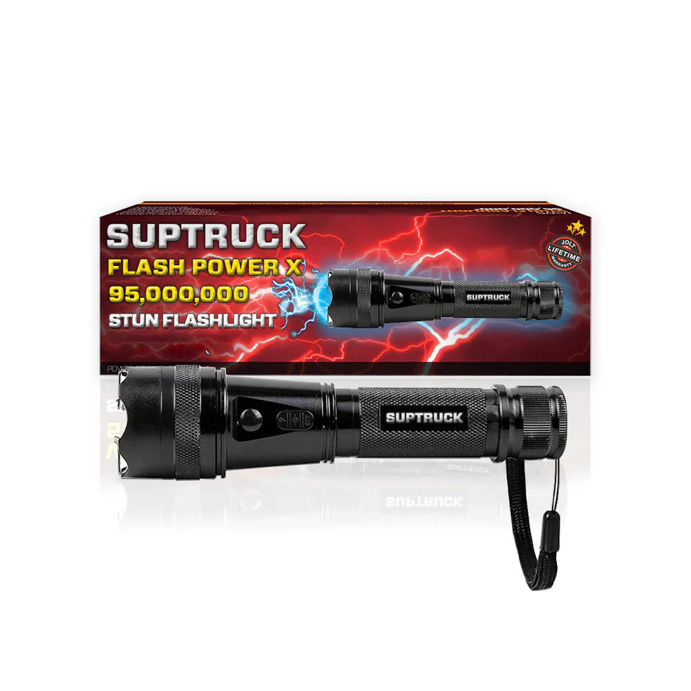 SUPTRUCK™ Flash Power X95 Hi-Tech Flashlight Defend with Max Power image SUPTRUCK™ Flash Power X95 Hi-Tech Flashlight Defend with Max Power