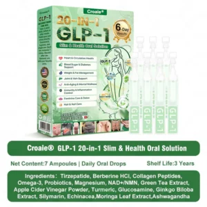 Croaie GLP-1 20-in-1 Oral Solution supports image Croaie GLP-1 20-in-1 Oral Solution supports