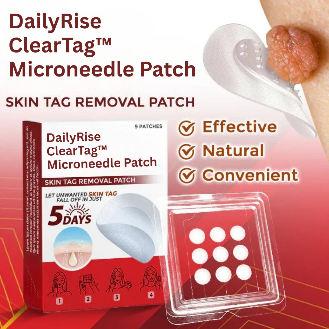 DailyRise ClearTag™ Microneedle Patch