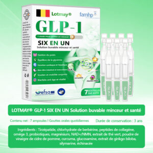 LOTMAY® GLP 1 Oral Ampoules, 6 in 1 weight loss ampoules