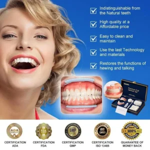 SEAGRIL™ --Advanced Customized Full Denture Set