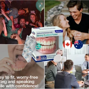 Neslemy® Medical Full Denture with Strong Suction