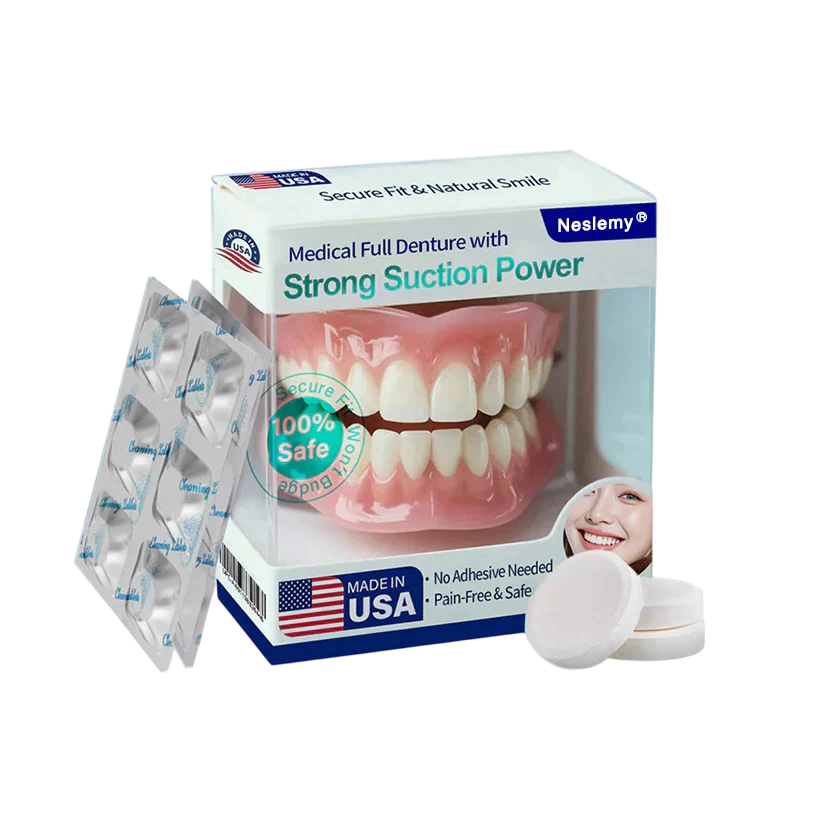 Neslemy® Medical Full Denture with Strong Suction