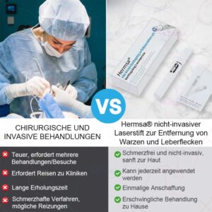 Hermsa® non-invasive laser pointer