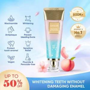 LOVILDS® Whitening Toothpaste with Niacinamide