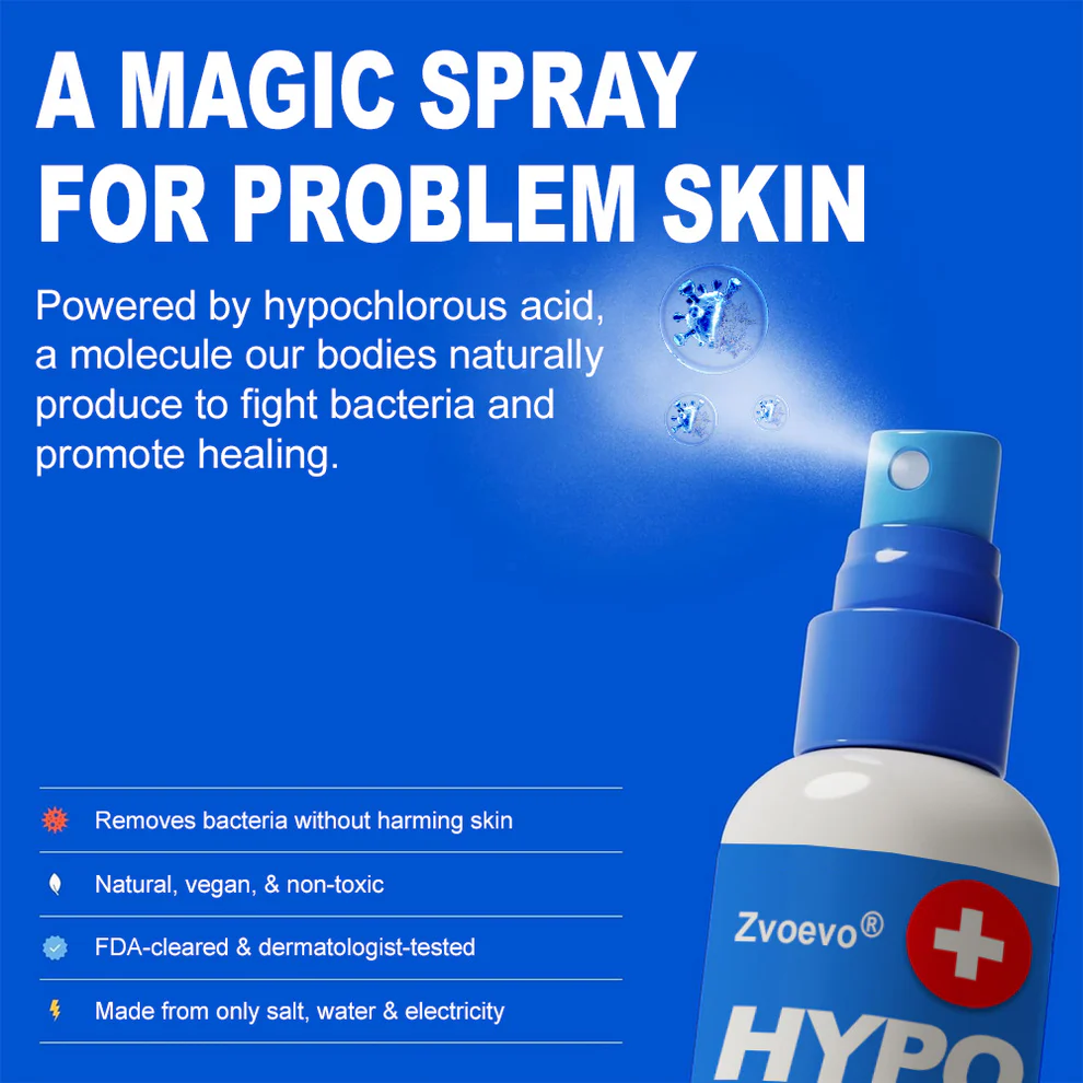 Zvoevo Hypochlorous Acid Spray image Zvoevo Hypochlorous Acid Spray