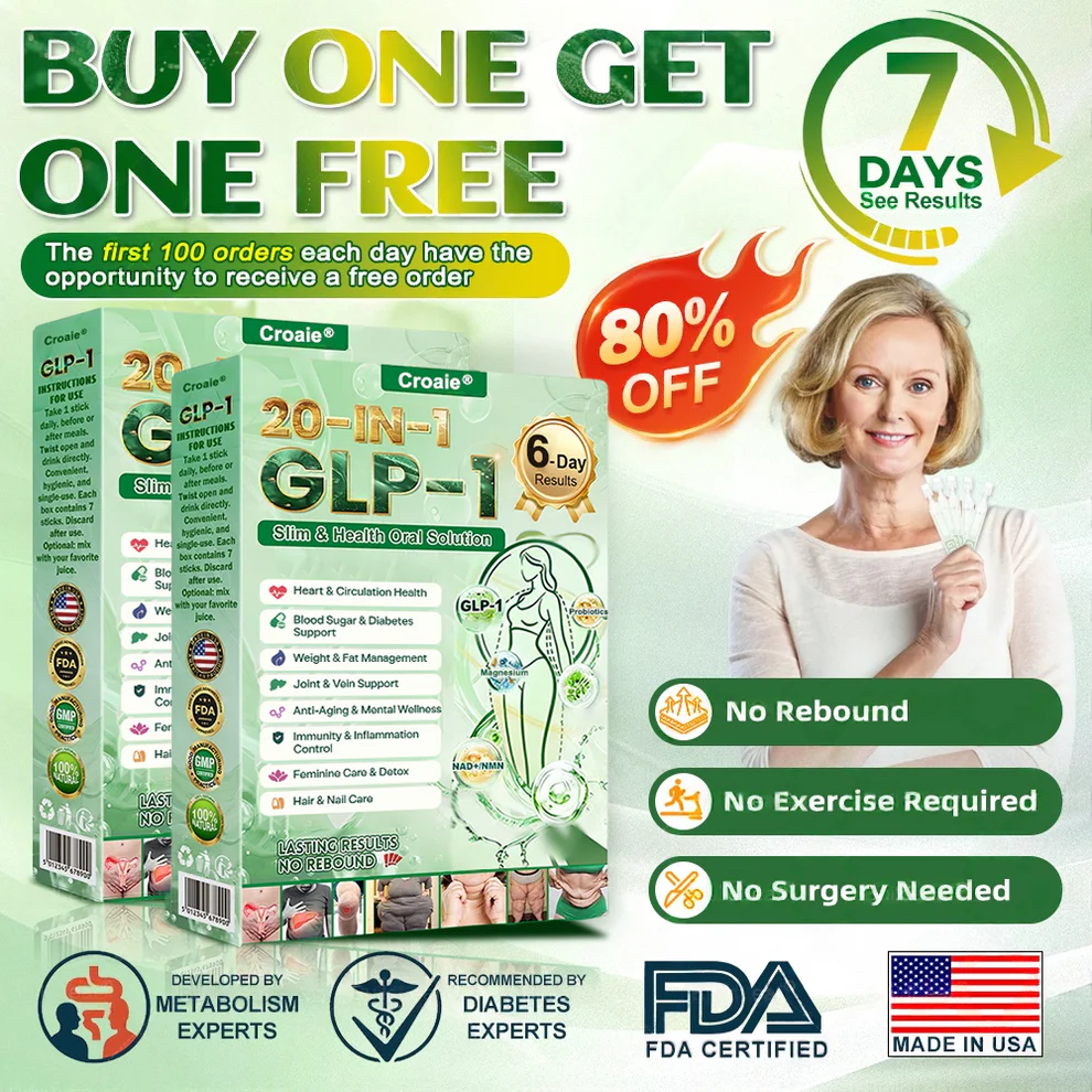 Croaie GLP-1 20-in-1 Oral Solution supports image Croaie GLP-1 20-in-1 Oral Solution supports