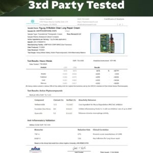 Piguiay® Organic Lung Cleansing Mullein Leaf Extract Drops