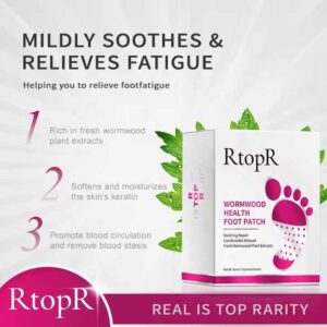 RtopR Wormwood Foot Patch