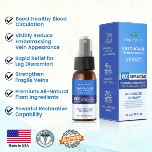 Ourlyard® VascuCare Vein Healing Spray