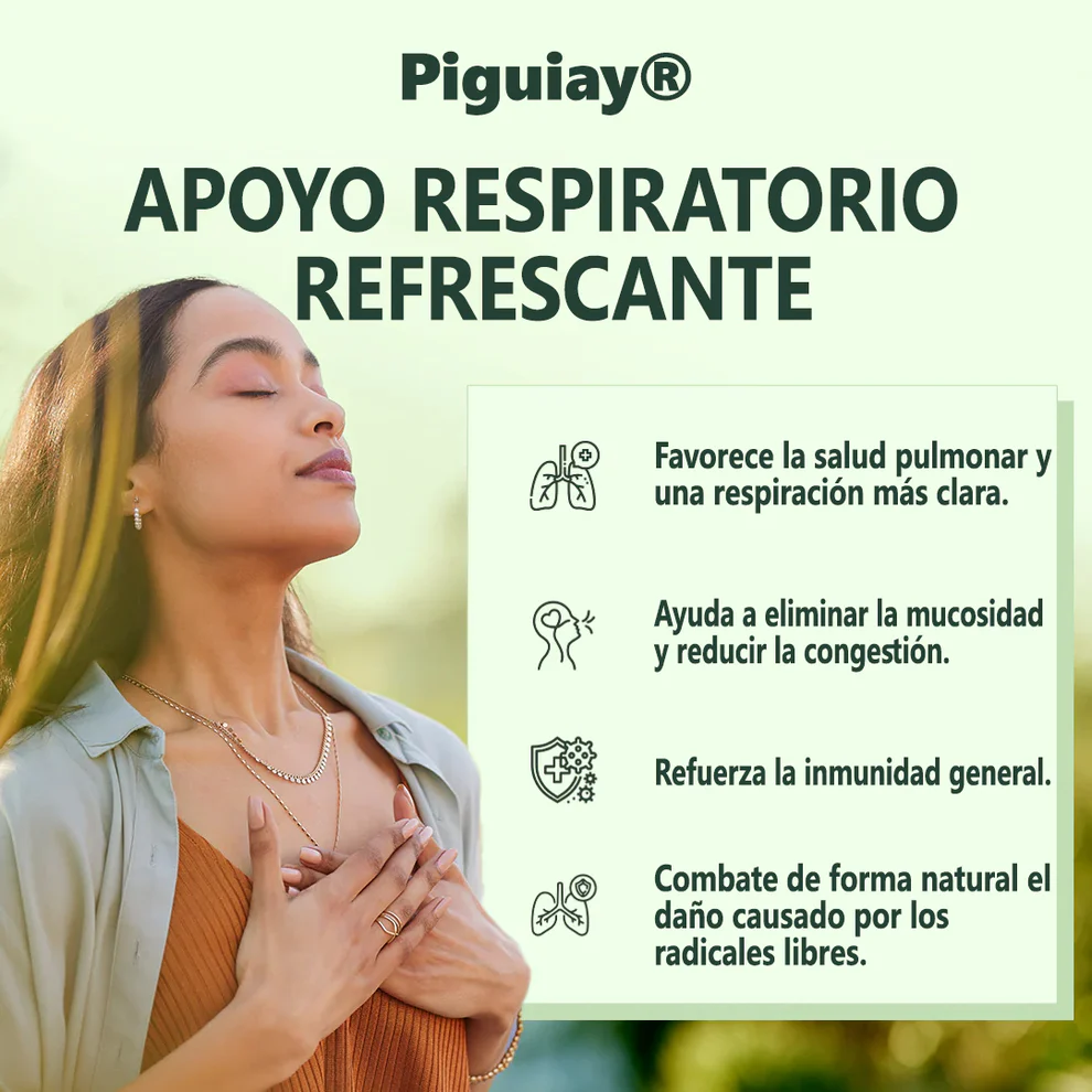 Piguiay® Organic Extract of Gordolob's House for Pulmonar Cleaning