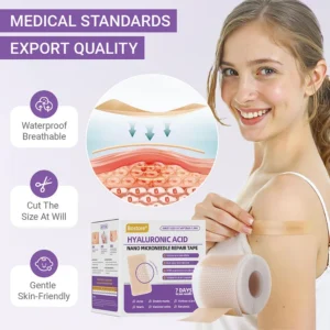 Bostore® hyaluronic acid nano micro-needle regenerating patch