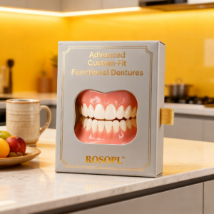 ROSOPLTM Custom-Fit Full Functional DenturesMake you more confident