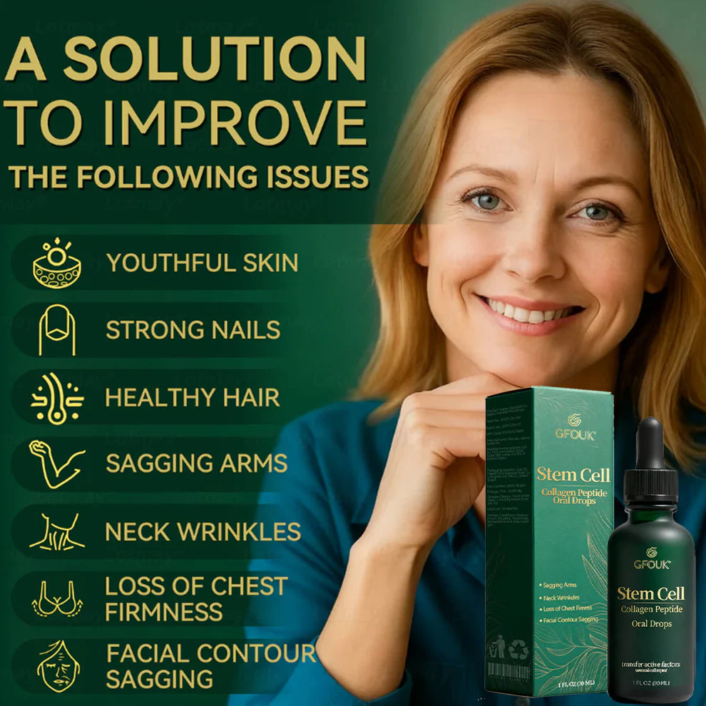 GFOUK® Stem Cell & Collagen Peptide Oral Drops