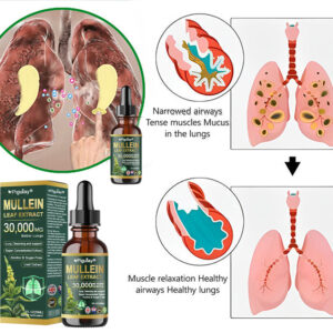 Piguiay® Organic Lung Cleansing Mullein Leaf Extract Drops