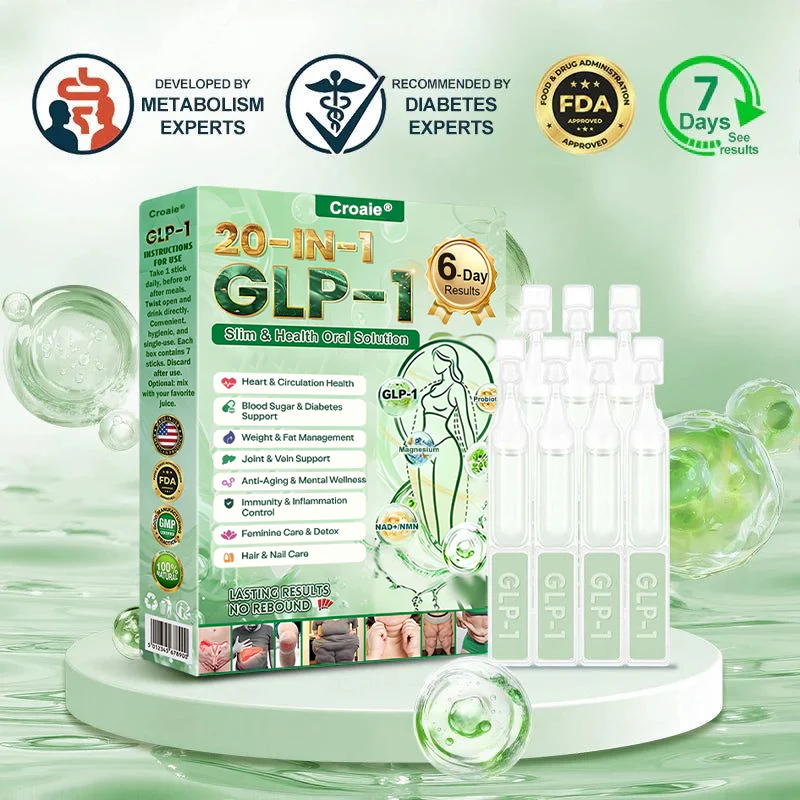 Croaie GLP-1 20-in-1 Oral Solution supports image Croaie GLP-1 20-in-1 Oral Solution supports
