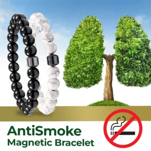 Magnetic anti-smoking bracelet