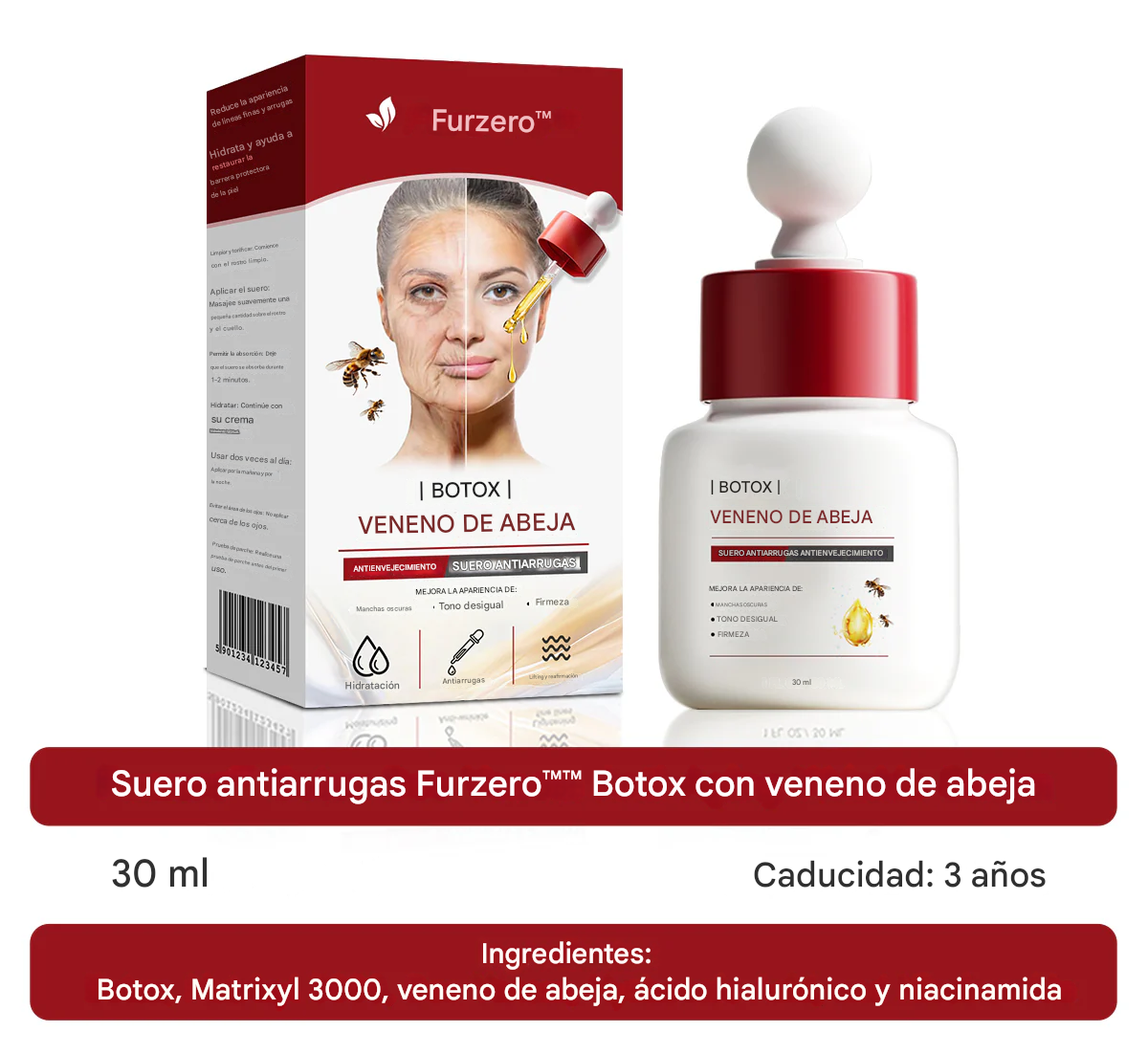 Furzero™ Botox anti-wrinkle serum with bee venom