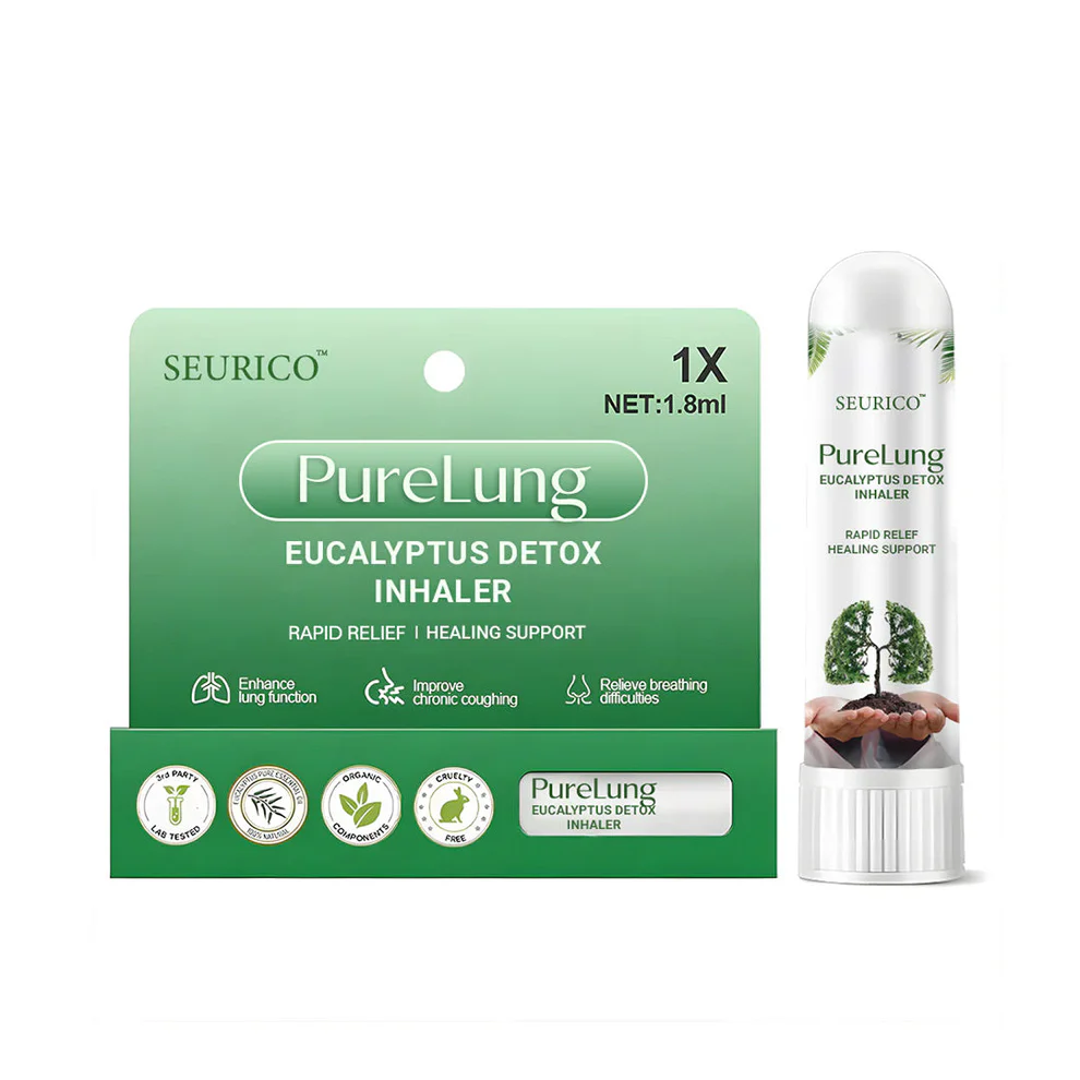 Seurico™ PureLung Herbal Refresh - Fast-Acting Herbal Inhaler