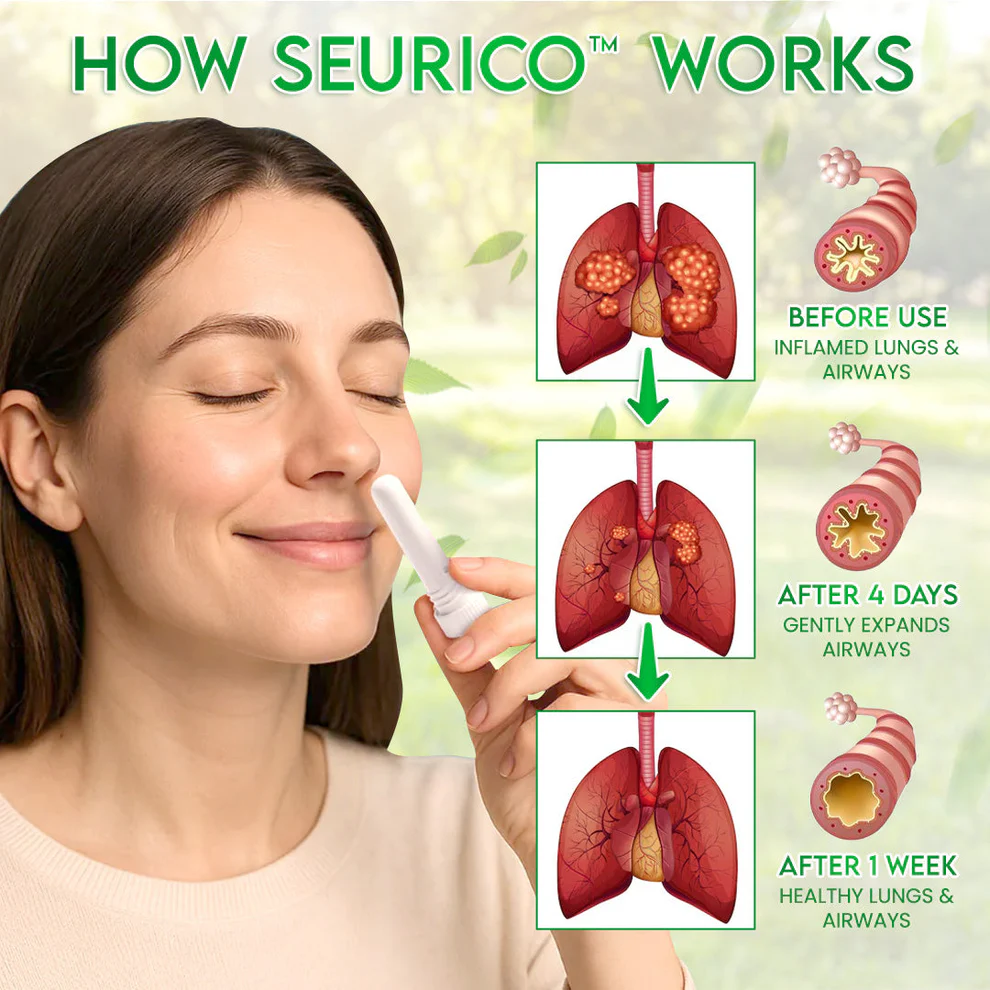 Seurico™ PureLung Herbal Refresh - Fast-Acting Herbal Inhaler