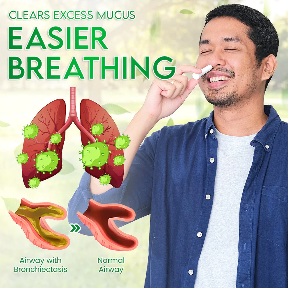 Seurico™ PureLung Herbal Refresh - Fast-Acting Herbal Inhaler