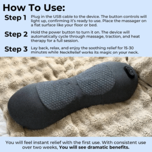 SpineRelief™ - 3-in-1 Spinal Decompression & Spasm Relief Device