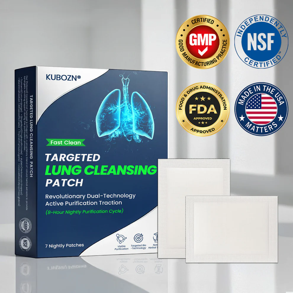 KUBOZN® Targeted Lung Cleansing Patch image KUBOZN® Targeted Lung Cleansing Patch