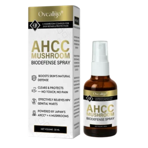 Oveallgo® AHCC Mushroom HPV Genital Warts Eraser Spray