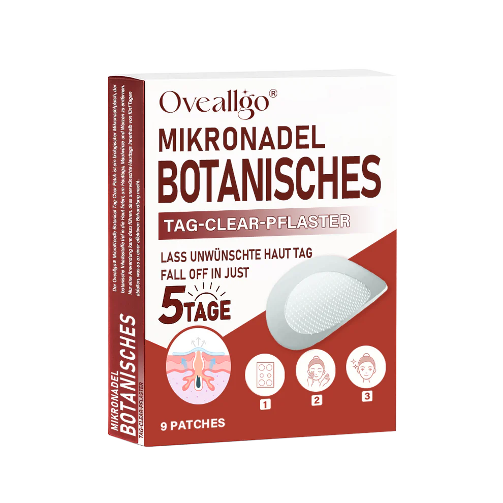 Oveallgo® MicroNeedle PLUS Botanical Day Clear Patch