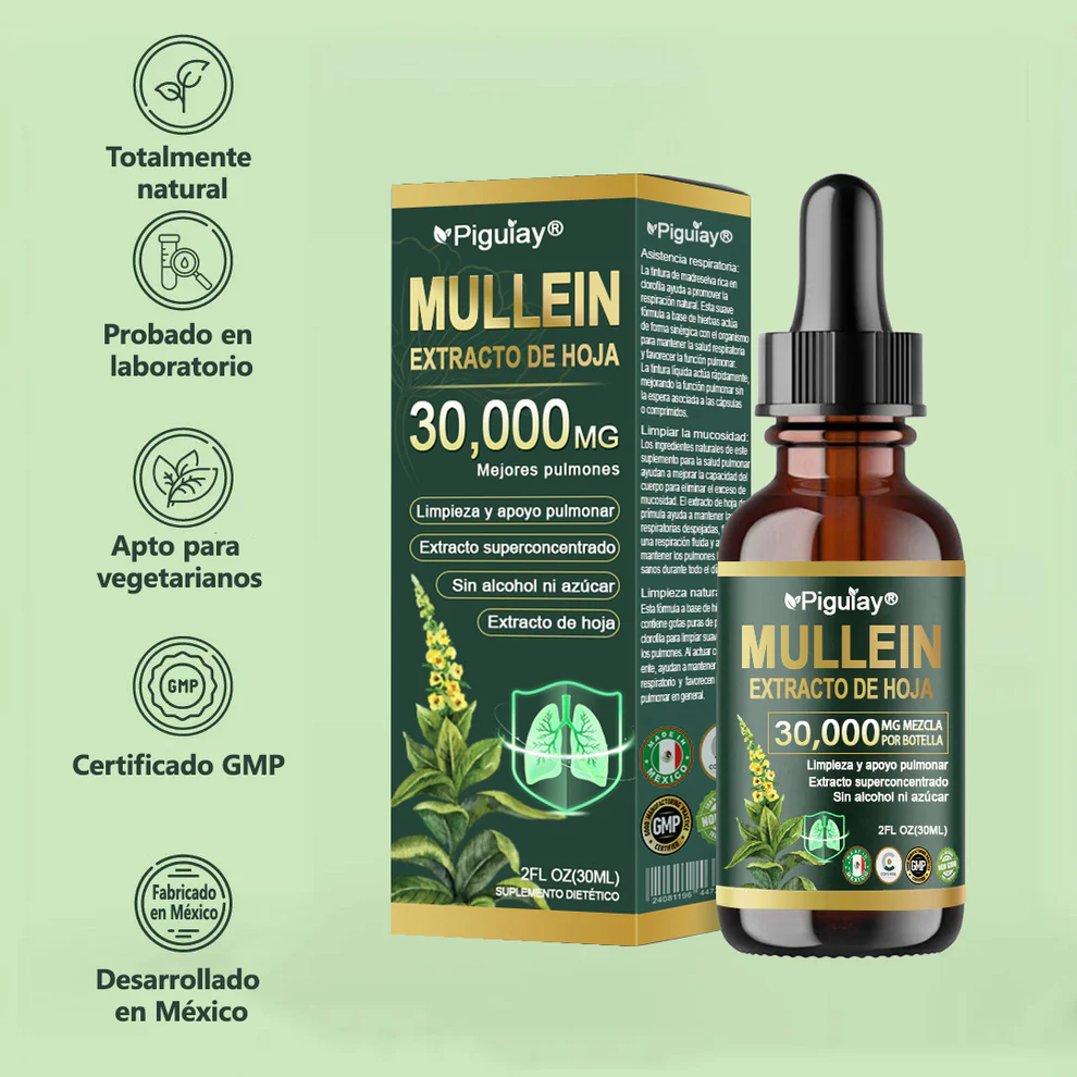 Piguiay® Organic Extract of Gordolob's House for Pulmonar Cleaning