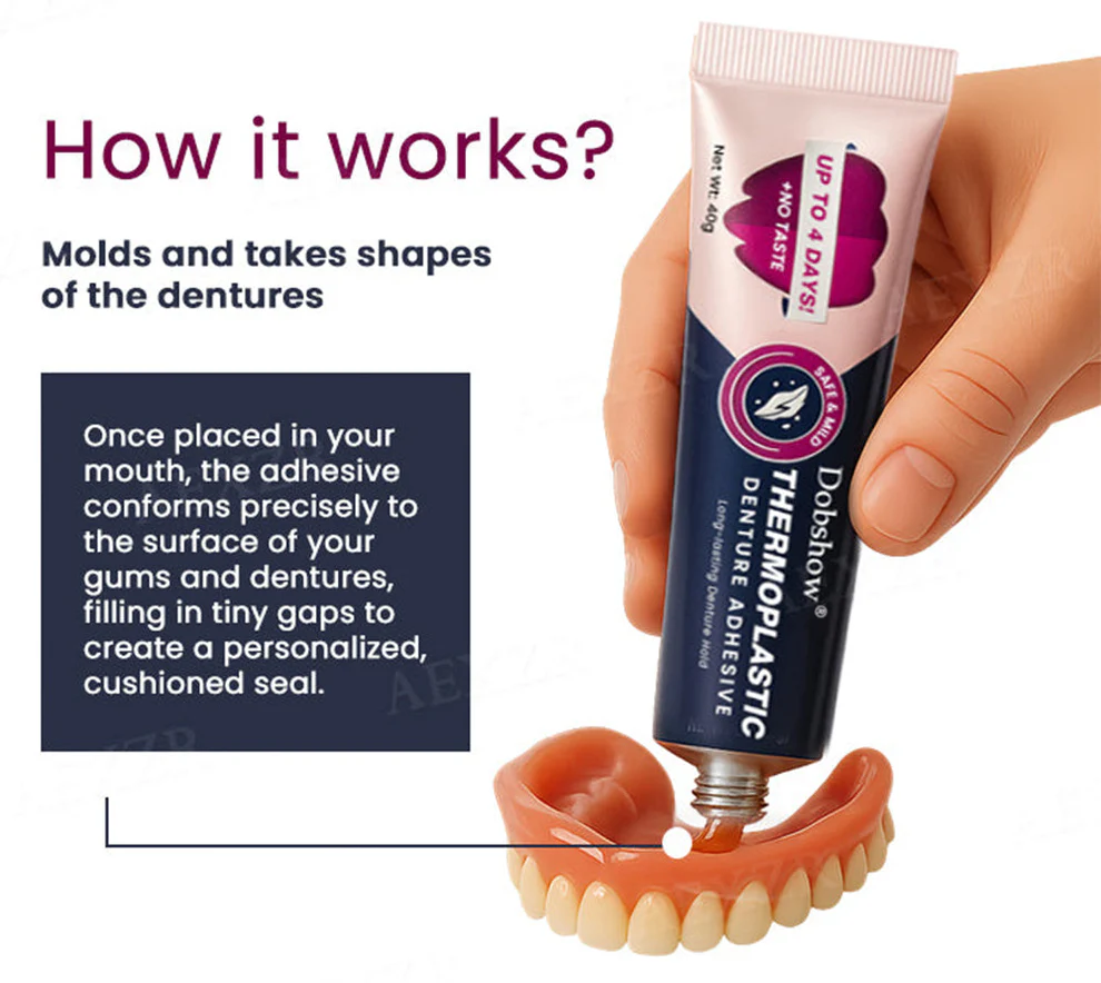 Dobshow Thermoplastic Denture Adhesive