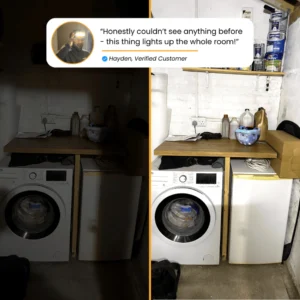 LED Headlamp Rechargeable- 230° COB Super Bright Head Lights