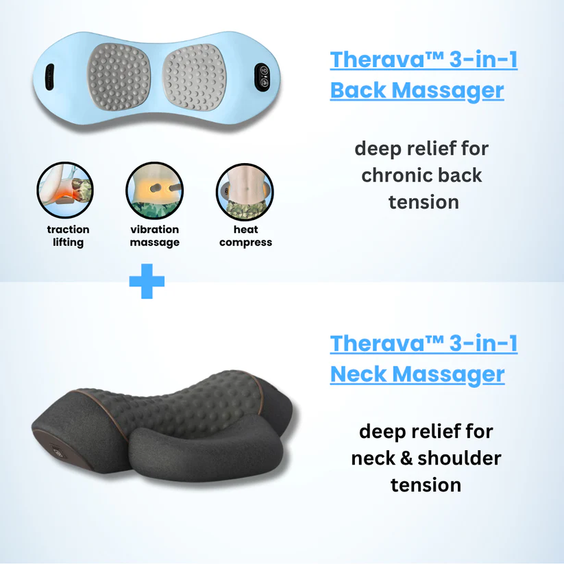 Original Therava™ 3-in-1 Back Massager