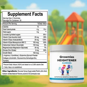 Growmies Heightener Gummies