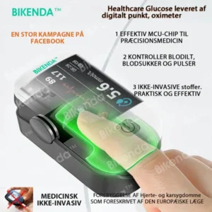 BikendaTM non-invasive laser glucometer - 99.9% accuracy.