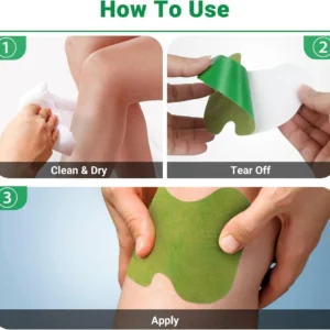 Ceoerty® MD Herbal Knee Patches – Instant Pain Relief in One Patch