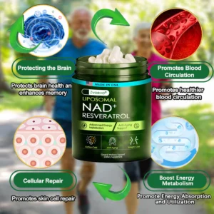 ® Liposomal NAD+ Resveratrol Capsule Supplement image ® Liposomal NAD+ Resveratrol Capsule Supplement