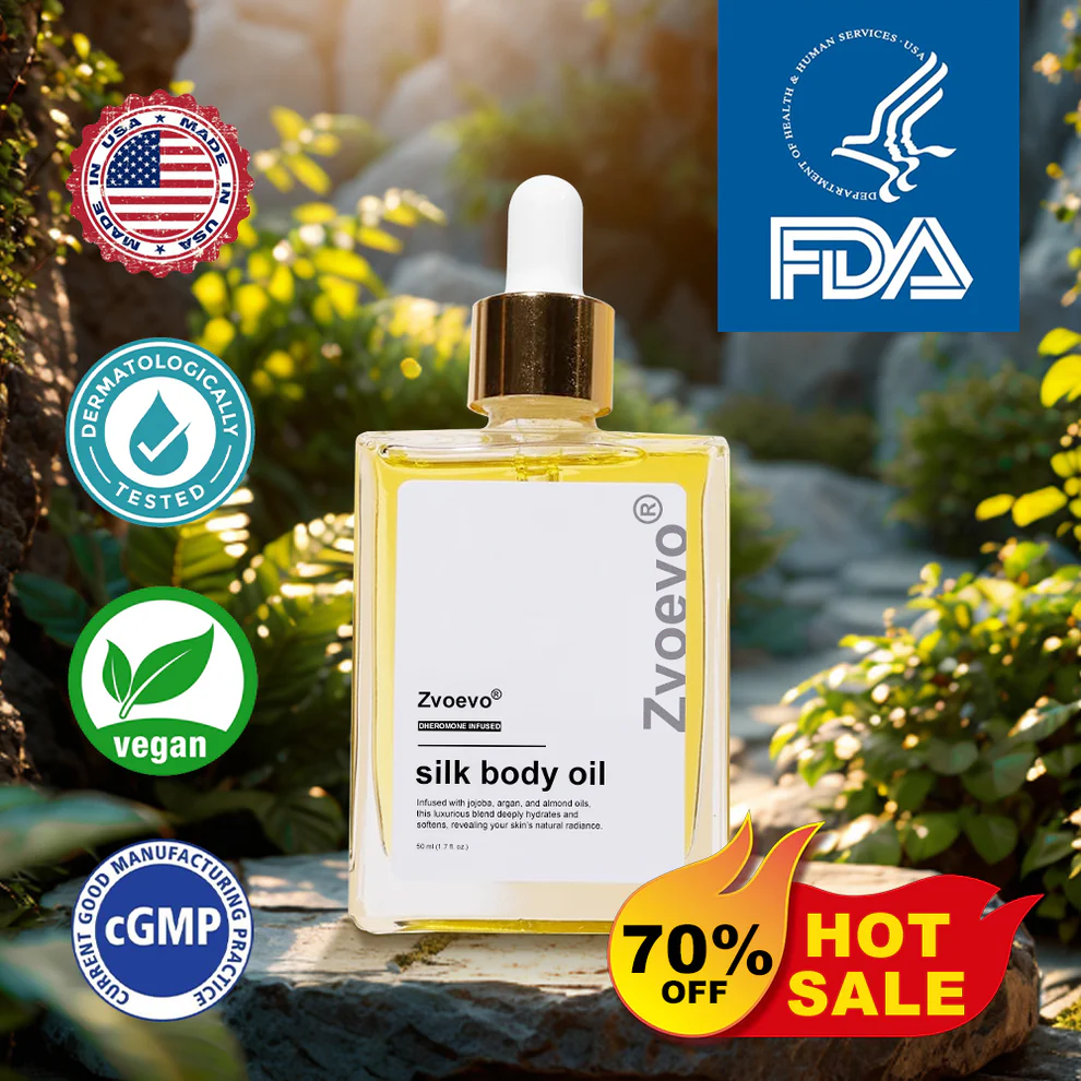 Zvoevo® Silk Body Oil FDA-approved