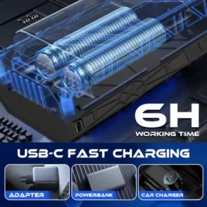 Neslemy Winter Pro LED Turbo Blower clears