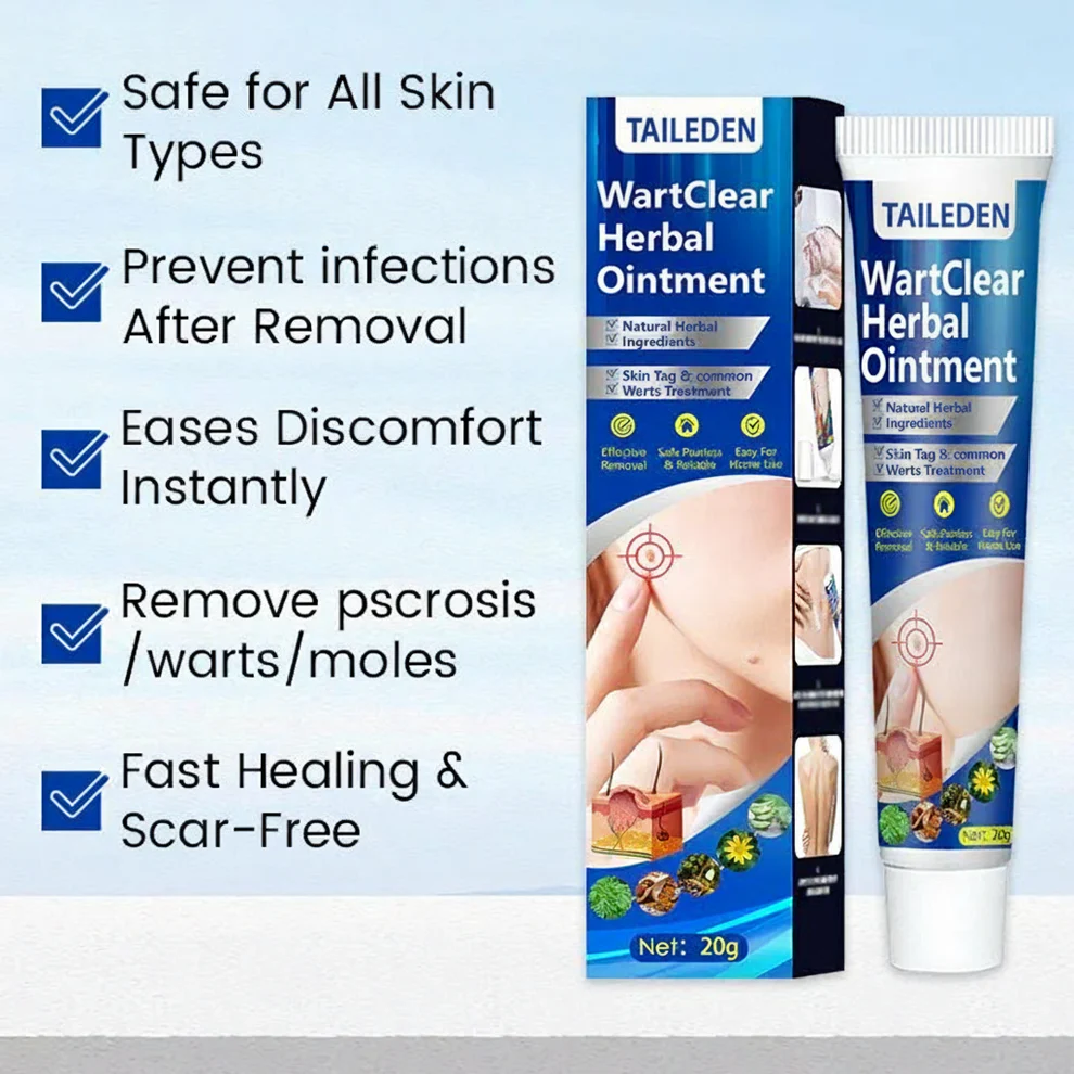 Taileden WartClear Herbal Ointment image Taileden WartClear Herbal Ointment