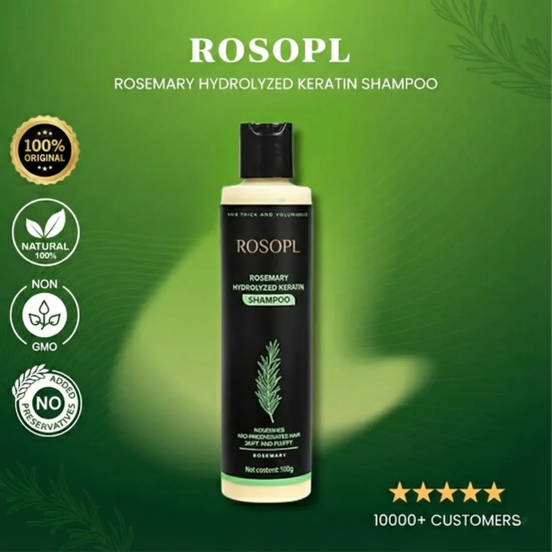 ROSOPL® Rosemary Hydrolyzed Keratin Shampoo