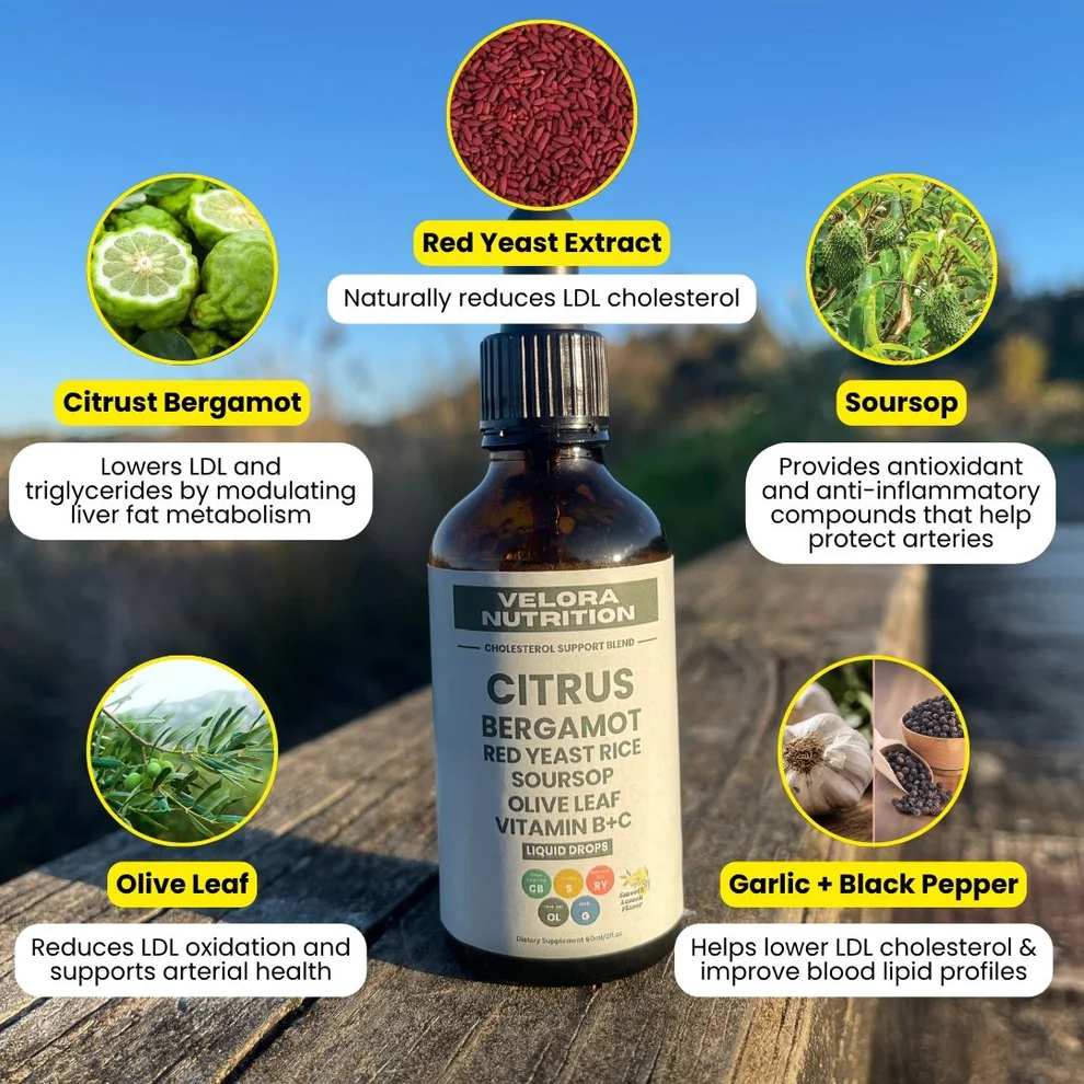 Velora Red Yeast Rice Cholesterol Cleanse