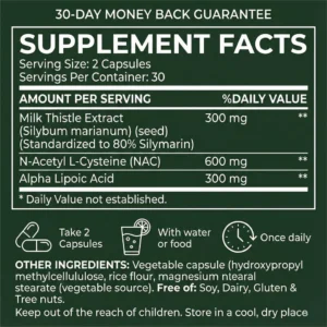 Oxyfuel SOLVANNO™ Milk Thistle Liver Detox & Colon Cleanse image Oxyfuel SOLVANNO™ Milk Thistle Liver Detox & Colon Cleanse