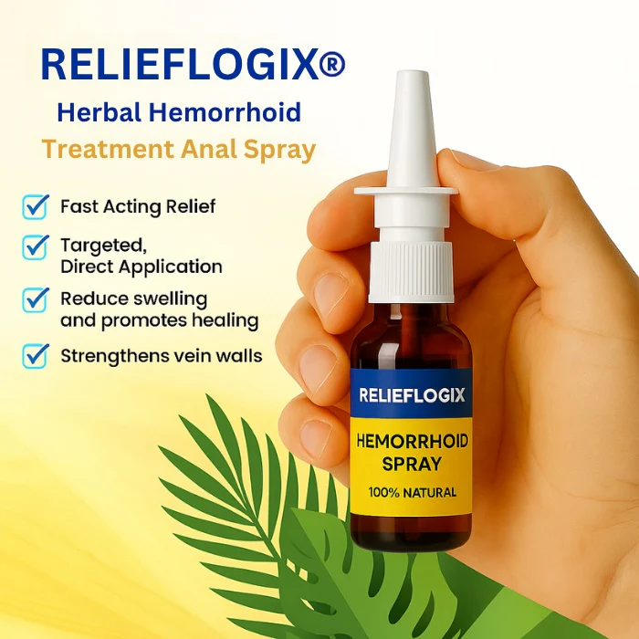 Relieflogix Hemorrhoid Spray image Relieflogix Hemorrhoid Spray